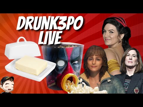 Star Wars, DeadPool Popcorn Bucket, Gina Carano, & More | Drunk3po Live