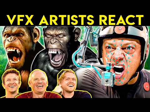VFX Artists React to PLANET OF THE APES CGi