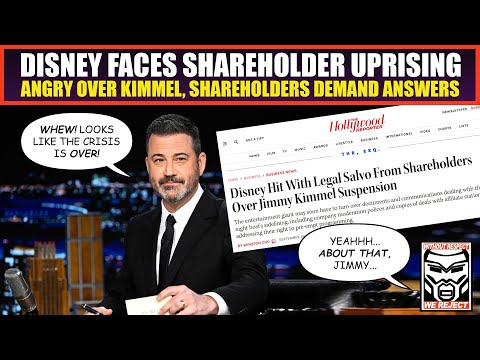 Disney Stockholders ANGRY Over Kimmel Affair DEMAND Accountability in Legal Filing!