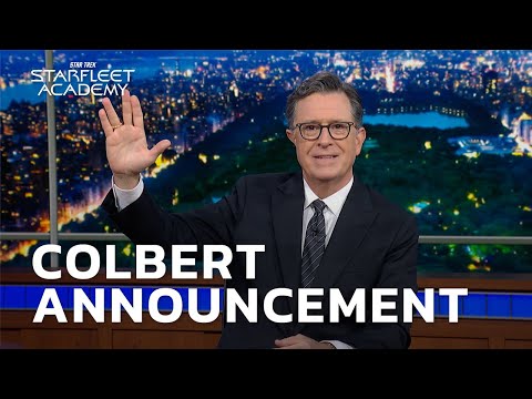 An Announcement from Stephen Colbert | Star Trek: Starfleet Academy | NYCC 2025