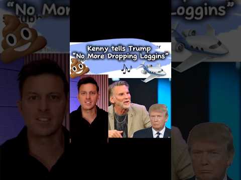Kenny warns Trump “No More Droppin Loggins”🛩️ 🎶 (KvonComedy site for tix LaJolla Kansas Reno next)