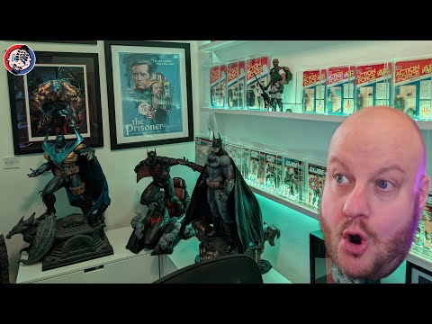 Fat, Bald, Man Child Shows You His NEWLY DESIGNED Mancave!!