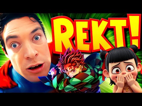 SUPERMAN SOARS… TO MEDIOCRITY – Demon Slayer CRUSHES Superheroes at the Box Office