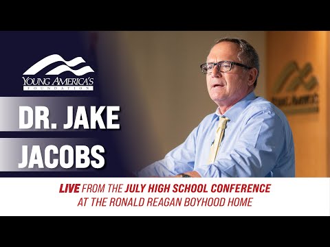 Dr. Jake Jacobs at the High School Conference at the Boyhood Home