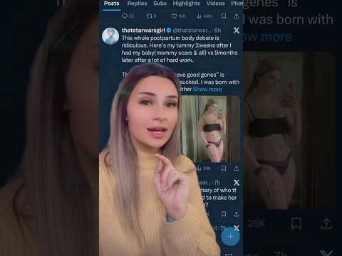 The Postpartum body controversy