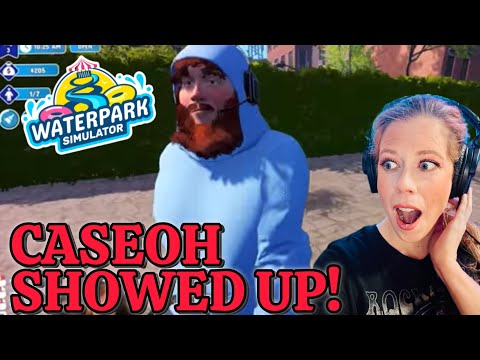 CaseOh SHOWS UP at Chrissie Mayr’s Waterpark Simulator