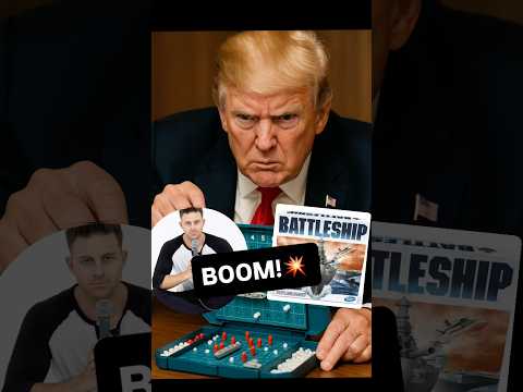 Trump Sunk Your Battleship!💥🚢 (KvonComedy site = see me in Kansas LaJolla Laughlin Reno next)