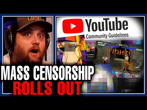 Youtube Just Mass Censored Video Games & Much More! They Are Forcing Everything To AI