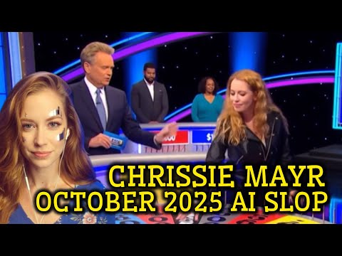 Best of Chrissie Mayr AI Slop of October 2025! Sora Game Shows, Comedy, Silliness