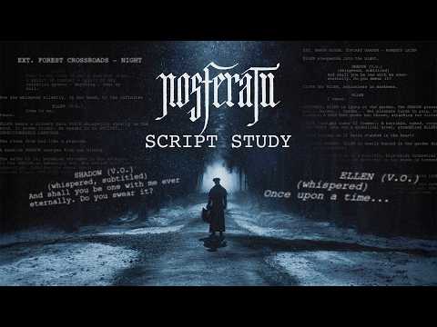 The Dark Screenplay of Nosferatu | Page 1 and Beyond