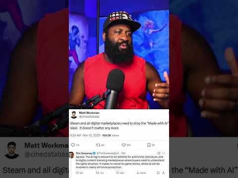 Epic Games CEO Wants AI Tags Removed From Marketplaces | I Disagree