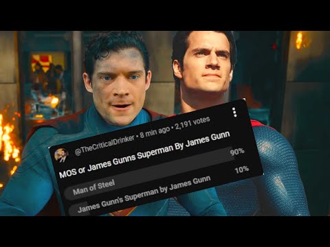 Drinker’s Chasers – Man Of Steel CRUSHES Superman 2025 In Shock Poll