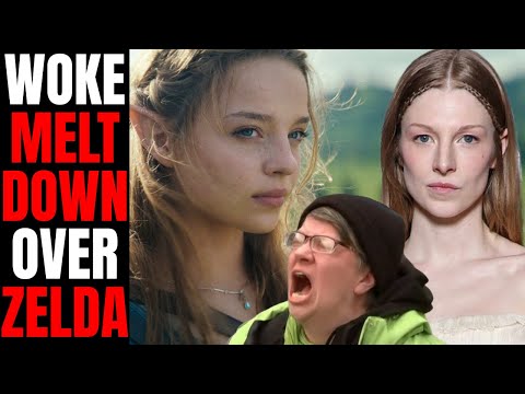 Woke MELTDOWN Over Zelda Casting! | They HATE That A Woman Is Playing Zelda Over Hunter Schafer