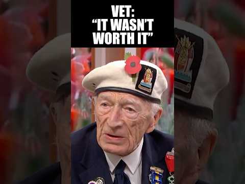 Watch Host Rush to Commercial After WWII Vet Says What No Politician Will Admit