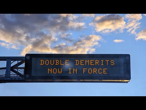 Double demerits now in effect from today