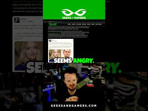 Amanda Seyfried DOUBLES DOWN On DISGUSTING Charlie Kirk Comments