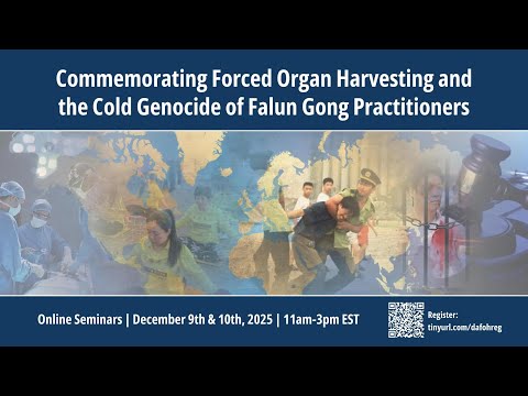 Bringing the World Together Against Forced Organ Harvesting and Human Rights Abuses in China (1)