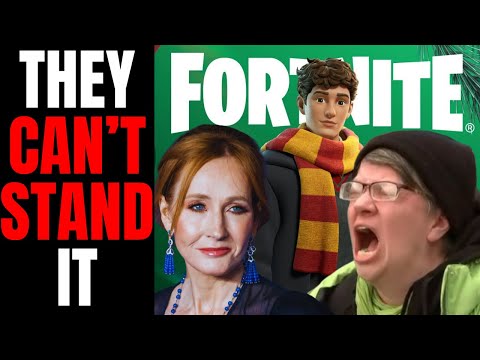 Woke Freaks TRIGGERED By JK Rowling After Harry Potter Added To Fortnite