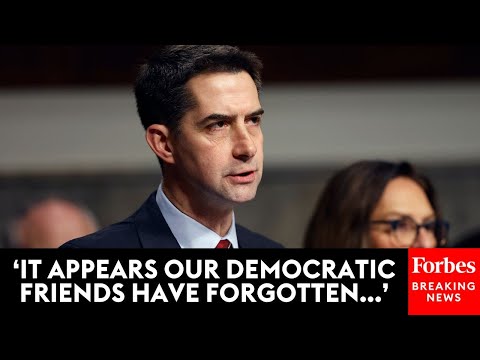 ‘Appeasement And Weakness’: Tom Cotton Blasts Dem Lawmakers Over Foreign Policy Issues | 2025 Rewind
