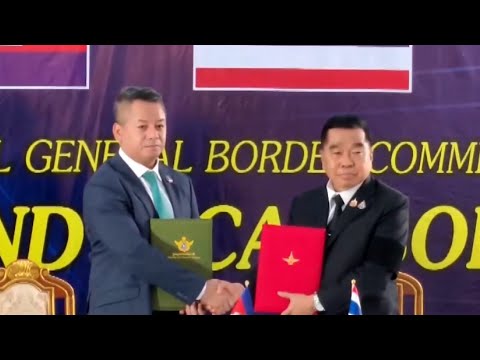 Thailand and Cambodia sign truce deal after weeks of border fighting
