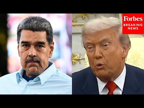 Trump Asked About Reported Phone Call With Venezuela’s Maduro