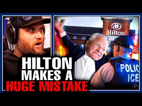 Instant Regret! Hilton Hotel BANS ICE Agents & Immediately Backfires Stock Tanks & Groveling Apology