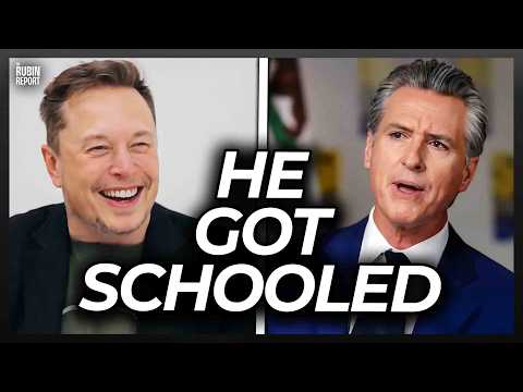 Gavin Newsom Humiliated as Elon Musk Calmly Lists Simple Facts