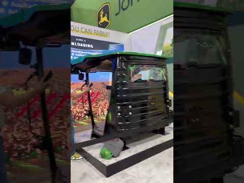 Check out this harvest simulator from John Deere, powered by Unreal Engine at CES!
