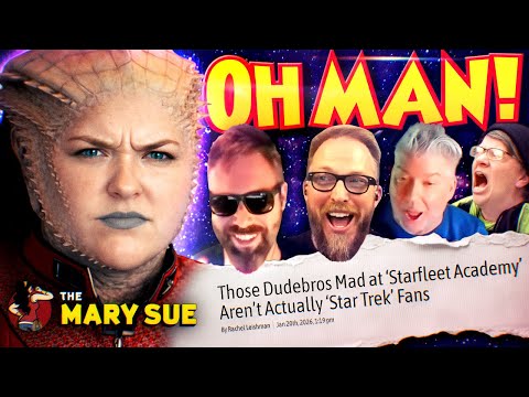 FAKE GEEK GIRLS – The Mary Sue Attacks Longtime Star Trek Fans Over Starfleet Academy