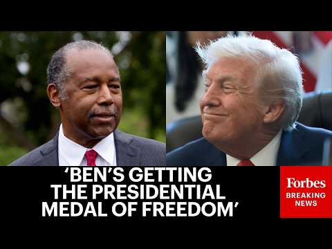Trump Jokes About Ben Carson Getting The Presidential Medal Of Freedom