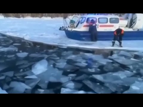 Seven dead after a tour bus plunged into Lake Baikal in Russia’s Siberia