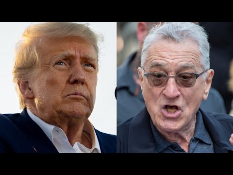 Trump suggests ‘idiot’ Robert De Niro should be deported amid political feud