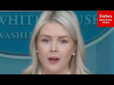 Leavitt Asked About Using Military Aircraft For Evacuations Of U.S. Citizens From Middle East