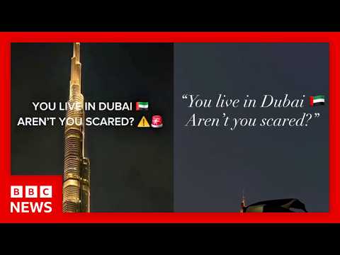 What’s REALLY behind identical posts from Dubai influencers? | BBC News