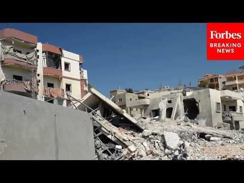 Footage Captures Destruction In Wake Of Israeli Attack In Southern Lebanon
