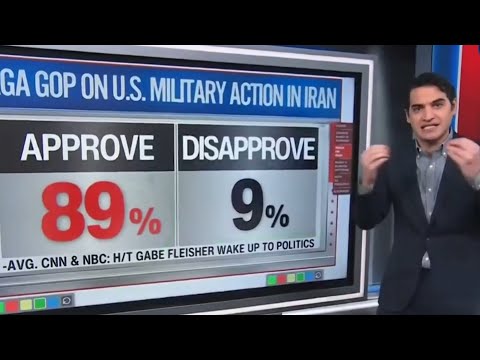CNN forced to report majority of MAGA supports Trump’s military operation against Iran
