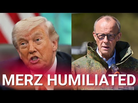 German chancellor desperately backtracks on Trump criticism after savage threat to remove troops