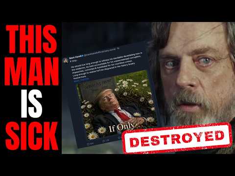 Mark Hamill Gets DESTROYED And DELETES POST After Wishing Trump Was Dead