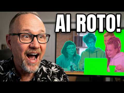 This FREE AI Rotoscoping Tool is Actually Insane!