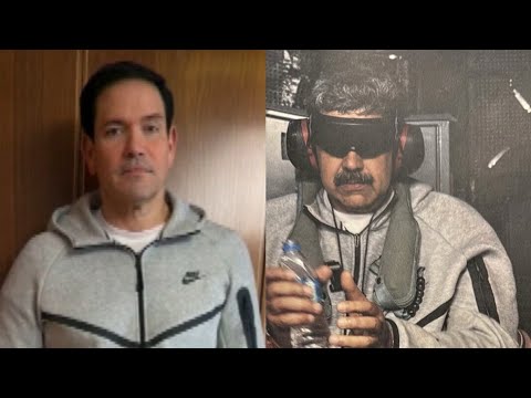 Marco Rubio goes viral after wearing Maduro-linked grey tracksuit