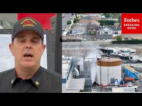 BREAKING NEWS: Orange County, CA, Unified Incident Commander Gives Update On Chemical Leak