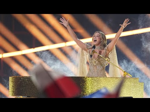 ‘She’s a legend’: Delta Goodrem praised as Australia comes fourth at Eurovision