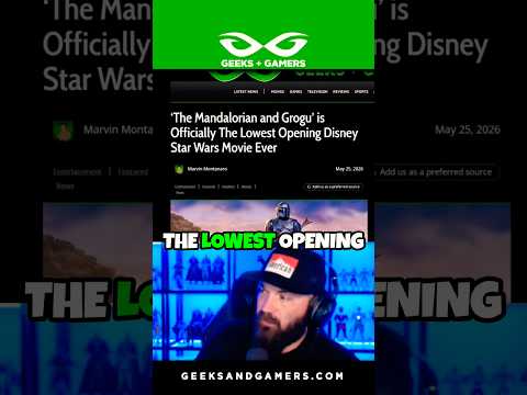Mandalorian and Grogu Box Office BACKFIRE!