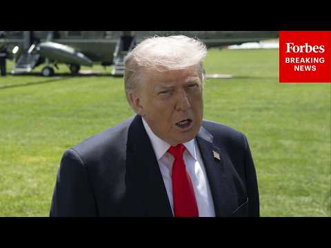 President Trump Asked If The US Delivered Weapons To Help Iranian Demonstrators