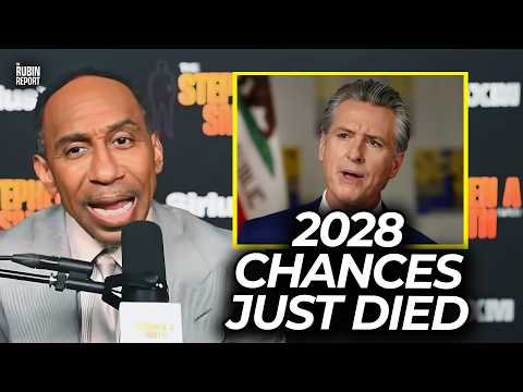 Stephen A. Smith Gives Real Reason Why Gavin Newsom Is Freaking Out About 2028 Interview Him