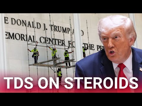 Crazed lefties tear down Trump’s name from Kennedy Center following judge’s ruling