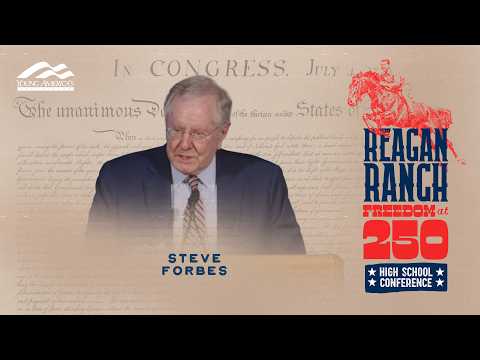 Free Enterprise Banquet featuring Steve Forbes | Reagan Ranch High School Conference 2026