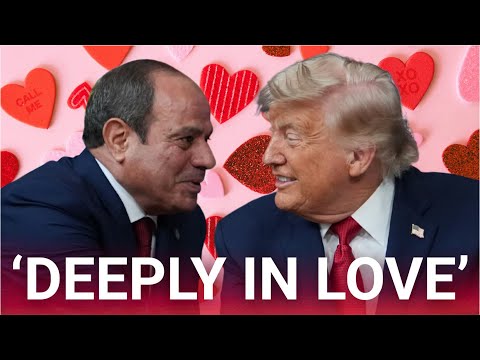 Trump admits he ‘fell deeply in love’ with Egyptian leader in hilarious G7 moment