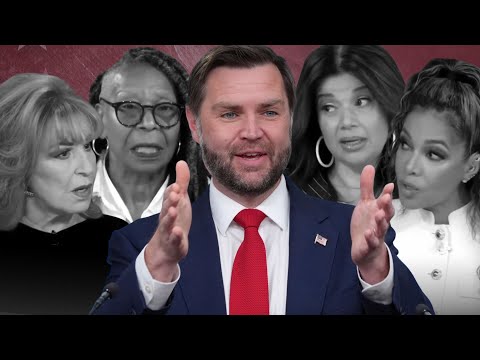 JD Vance leaves The View speechless after fact-checking their lies and lectures