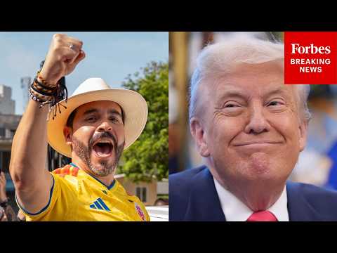 Trump Reacts To Candidate He Endorsed Winning Election In Colombia